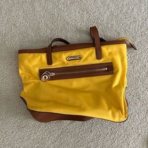 Michael Kors Yellow Shoulder Bag